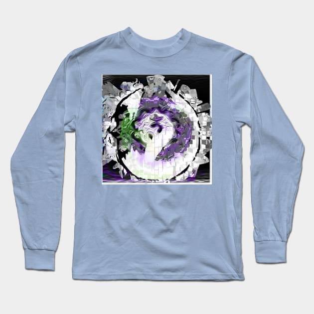 Abstract Chakra Long Sleeve T-Shirt by TriForceDesign